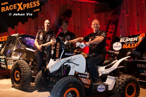 Presentatie Maxxis Dakar Team Powered by SuperB groot succes